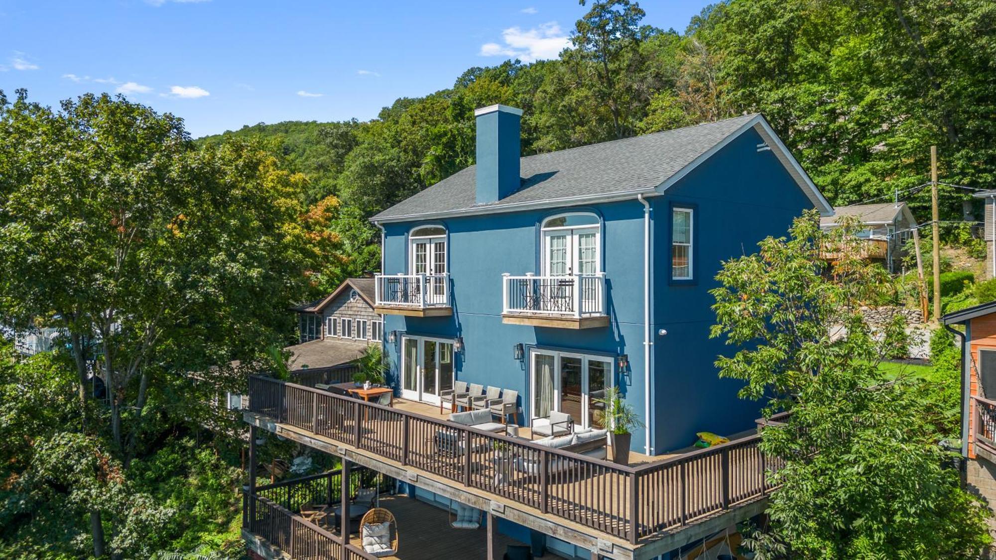 Lakeview House - Hot Tub - Firepit - Stunning Views - Spacious Deck - Cozy Living Room - Bar Greenwood Lake Eksteriør billede